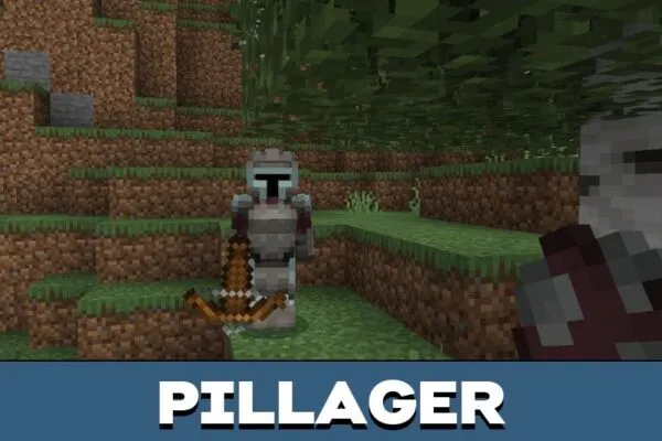 Pillager from Human Era Villagers Texture Pack for Minecraft PE