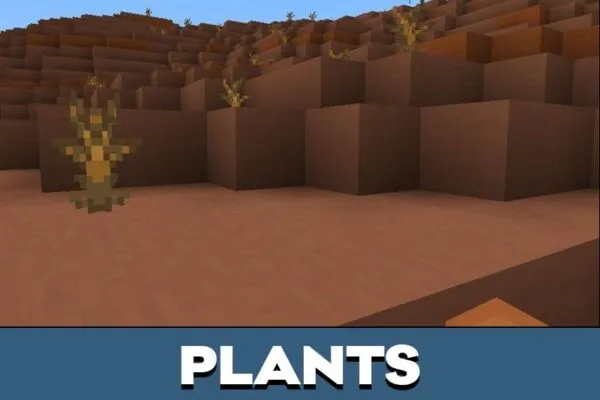 Plants from Newb X Ale Texture Pack for Minecraft PE