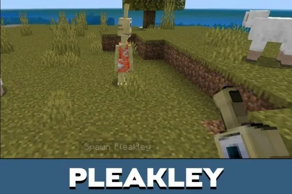 Pleakley from Lilo and Stitch Mod for Minecraft PE