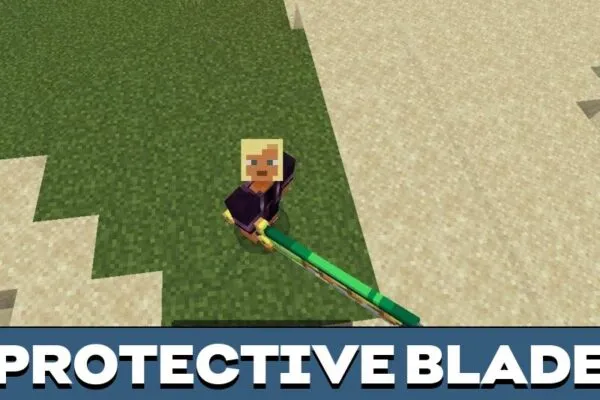 Protective Blade from Mistic Sword Mod for Minecraft PE