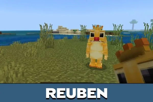 Reuben from Lilo and Stitch Mod for Minecraft PE