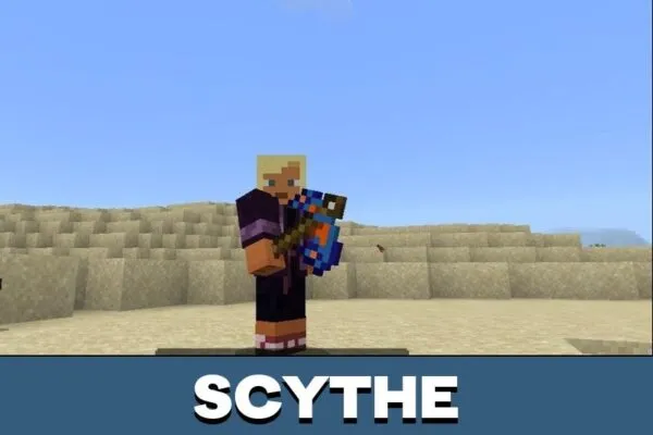 Scythe from Paleoenvironment Mod for Minecraft PE