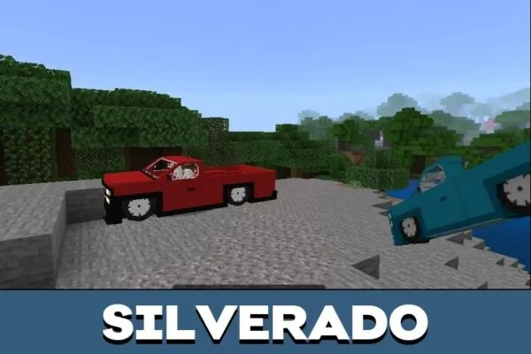 Silverado from Lowrider Mod for Minecraft PE