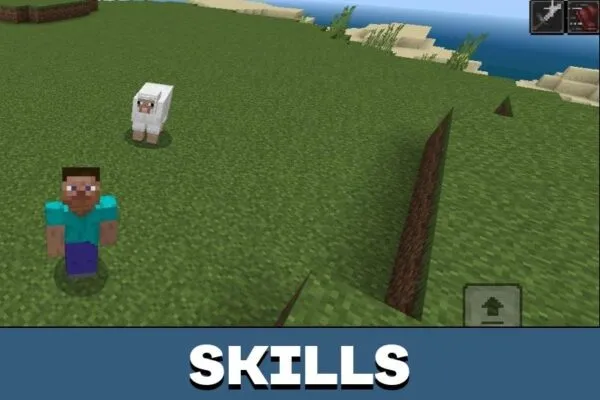 Skills from Living Legends Mod for Minecraft PE