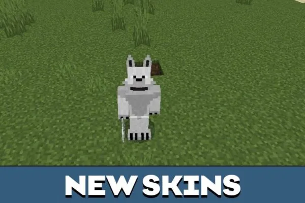 Skins from Furpocalypse Mod for Minecraft PE