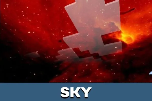 Sky from Bloodthirst Texture Pack for Minecraft PE