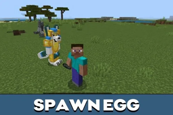 Spawn Egg from Furpocalypse Mod for Minecraft PE