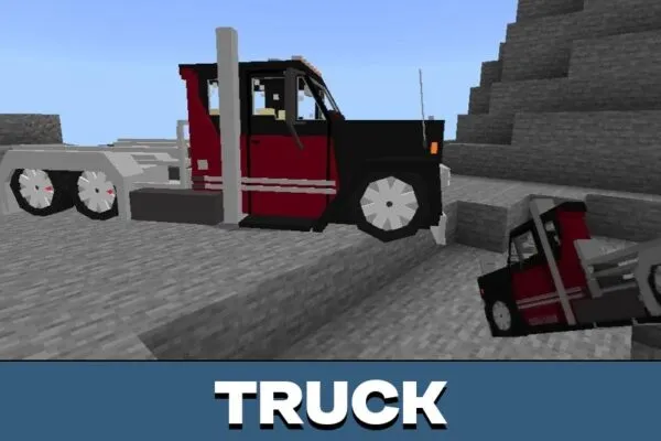 Truck from Lowrider Mod for Minecraft PE