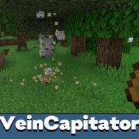 VeinCapitator Mod for Minecraft PE
