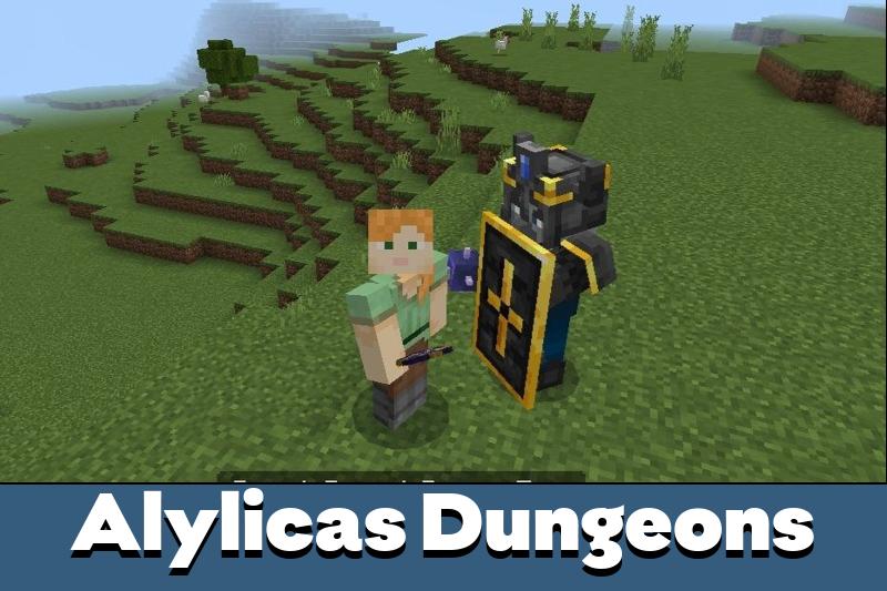 Alylicas Dungeons Mod for Minecraft PE