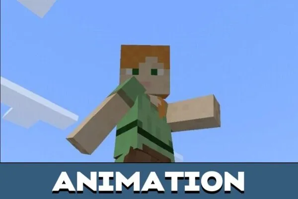 Animation from California Gurls Meme Texture Pack for Minecraft PE