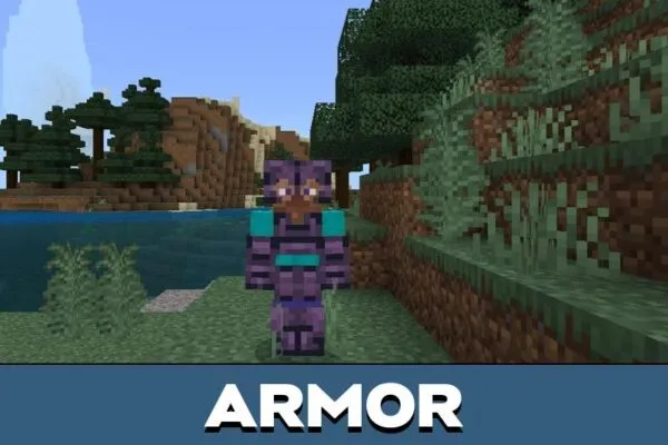 Armor from Endless Void Mod for Minecraft PE