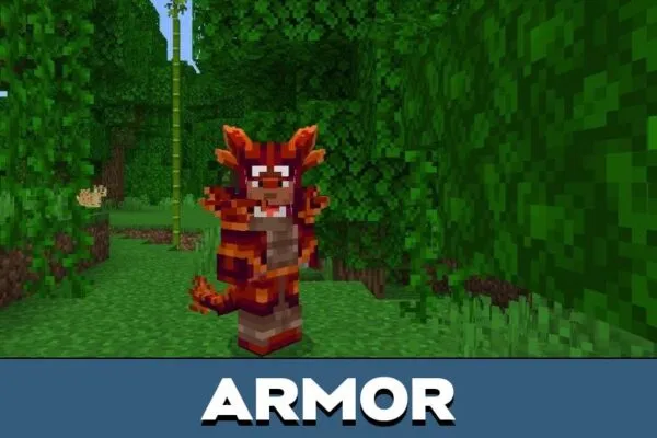 Armor from Skyveil Dragons Mod for Minecraft PE