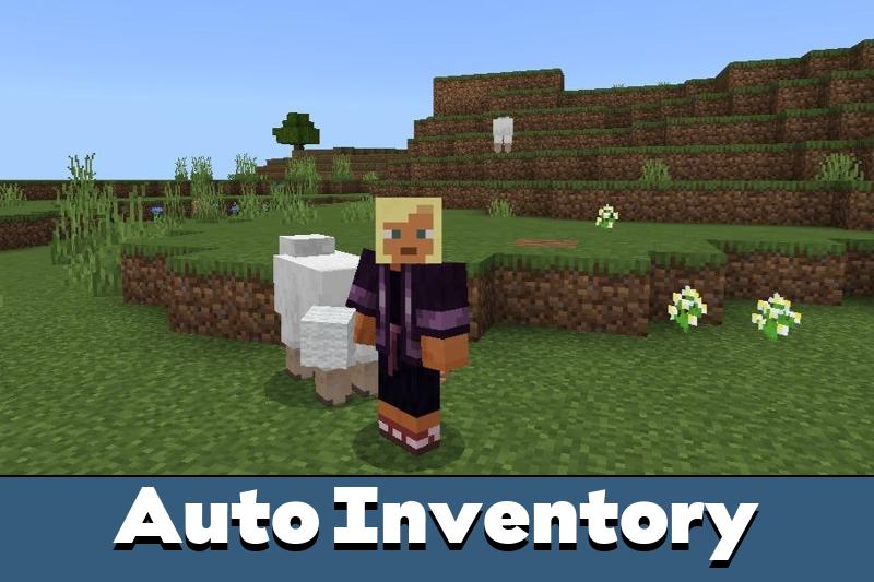 Auto Inventory Mod for Minecraft PE