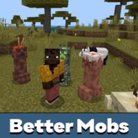 Better Mobs Texture Pack for Minecraft PE