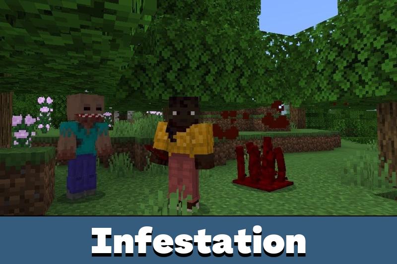 Biological Infestation Mod for Minecraft PE