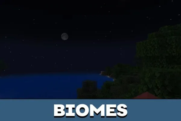 Biomes from Moon Texture Pack for Minecarft PE