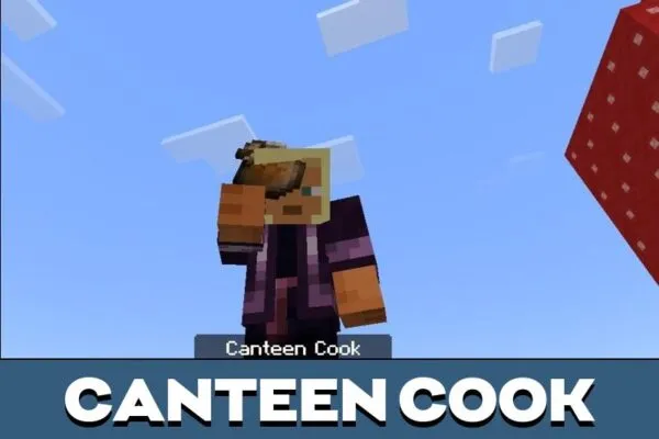 Canteen Cook from Mod for Minecraft PE