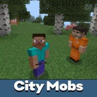 City Mobs Mod for Minecraft PE