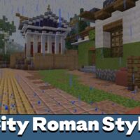 City Roman Style Map for Minecraft PE