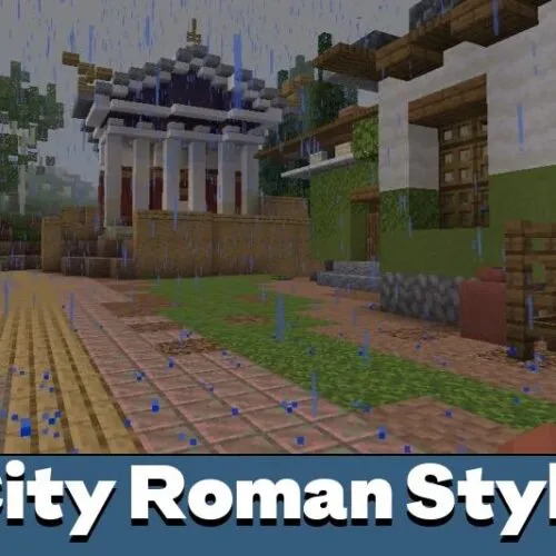 City Roman Style Map for Minecraft PE