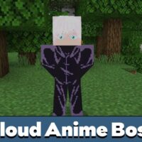 Cloud Anime Bosses Mod for Minecraft PE