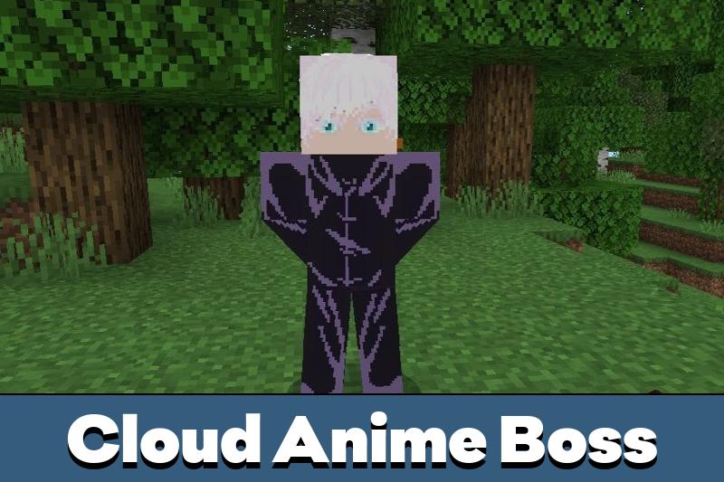 Cloud Anime Bosses Mod for Minecraft PE