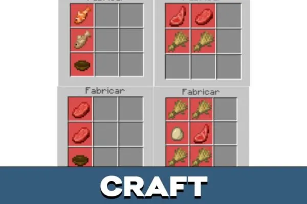 Craft from Peru Food Mod for Minecraft PE