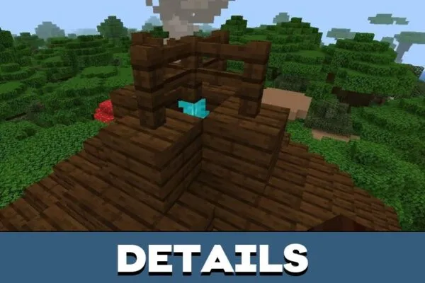 Details from Ruin Structures Mod for Minecraft PE