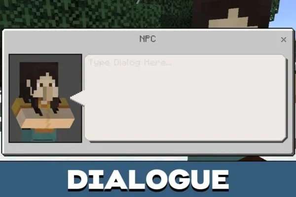 Dialogue from Economy Mod for Minecraft PE