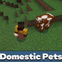 Domestic Mobs Mod for Minecraft PE