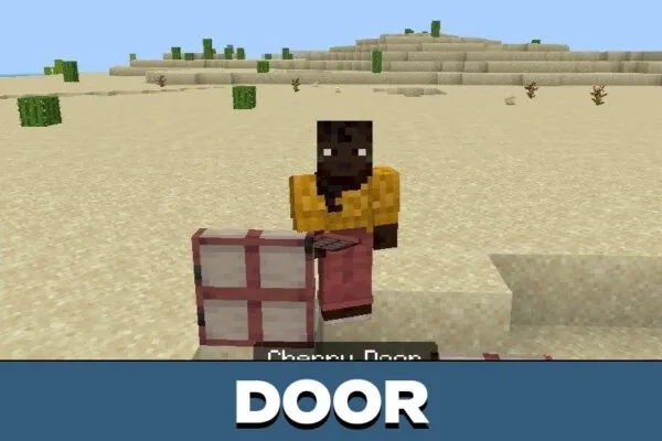 Doors from Bum Crops Mod for Minecraft PE