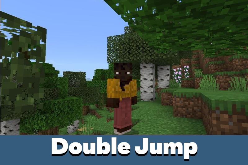 Double Jump Mod for Minecraft PE