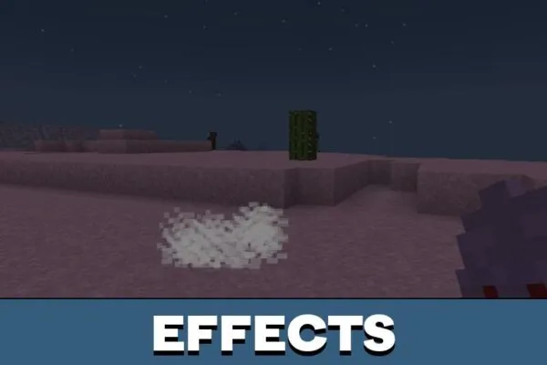 Effects from DarkAge Bizarre Mod for Minecraft PE