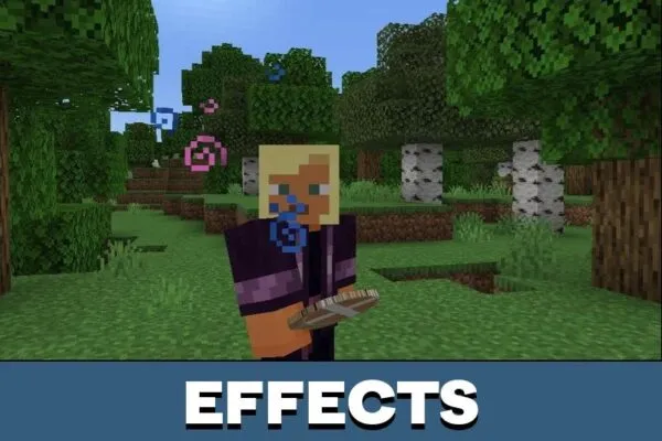 Effects from Shikanoko Nokotan Mod for Minecraft PE