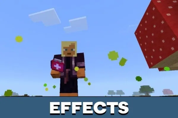 Effects from Mod for Minecraft PE