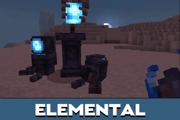 Elemental from DarkAge Bizarre Mod for Minecraft PE