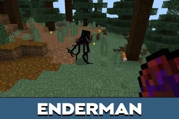 Enderman from Agony Mod for Minecraft PE