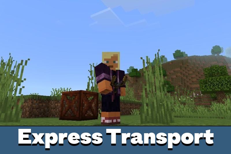 Express Transport Mod for Minecraft PE