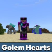 Golem Hearts Mod for Minecraft PE