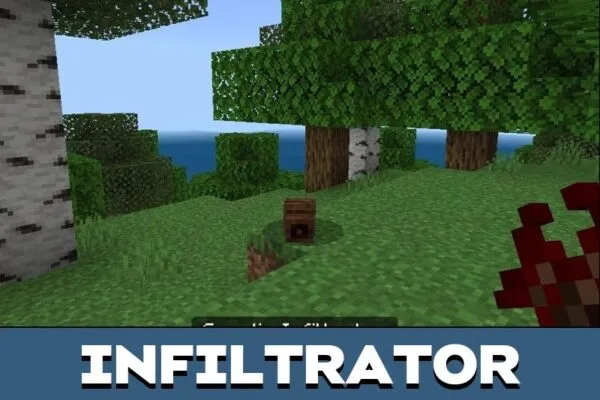 Infiltrator from Biological Infestation Mod for Minecraft PE