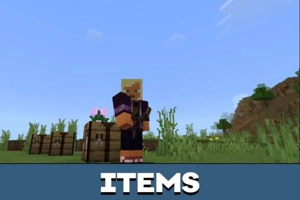 Items from Express Transport Mod for Minecraft PE