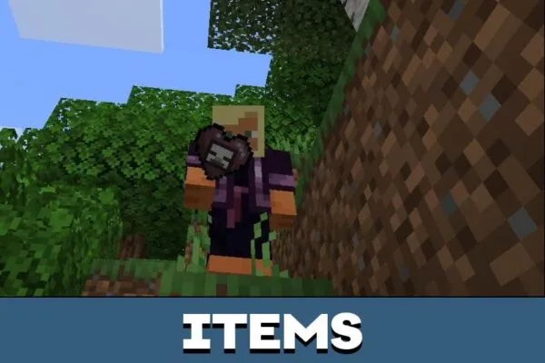 Items from Random Mob Effects Mod for Minecraft PE