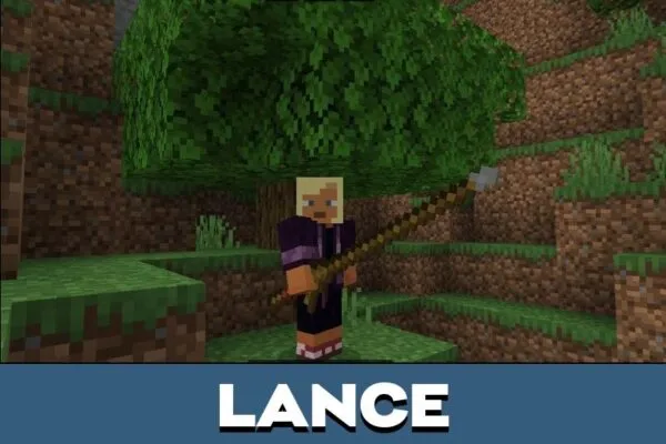 Lance from Spartan Weapons Mod for Minecraft PE