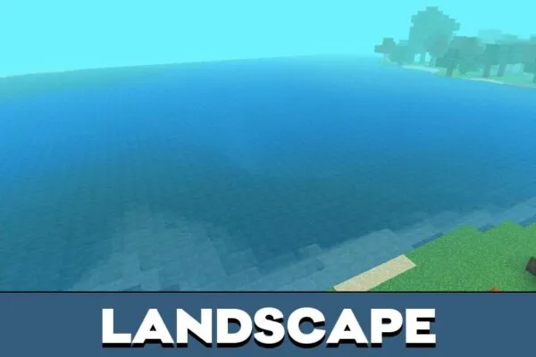 Landscape from Genziris Shader for Minecraft PE