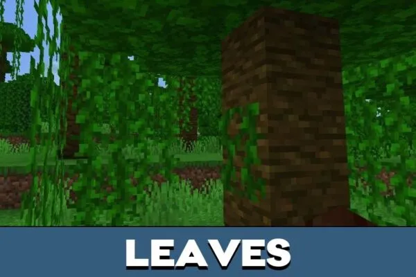 Leaves from Better Sounds Texture Pack for Minecraft PE