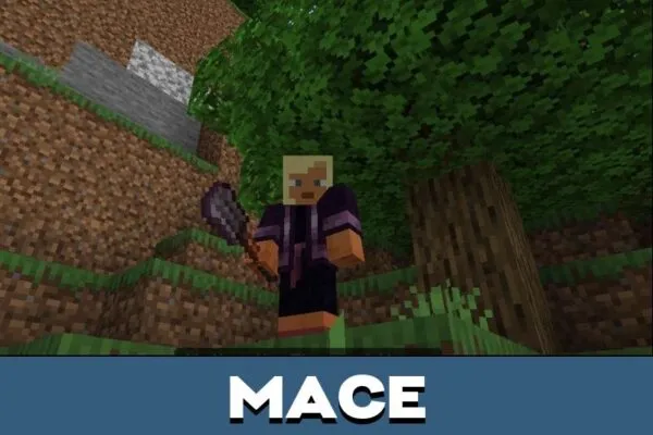 Mace from Spartan Weapons Mod for Minecraft PE