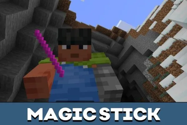 Magic Stick from Gnome Mod for Minecraft PE