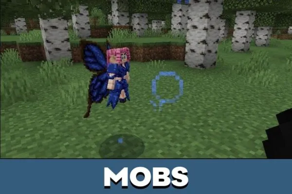 Mobs from Fairy Mystery Mod for Minecraft PE