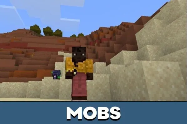 Mobs from Goblin Trader Mod for Minecraft PE